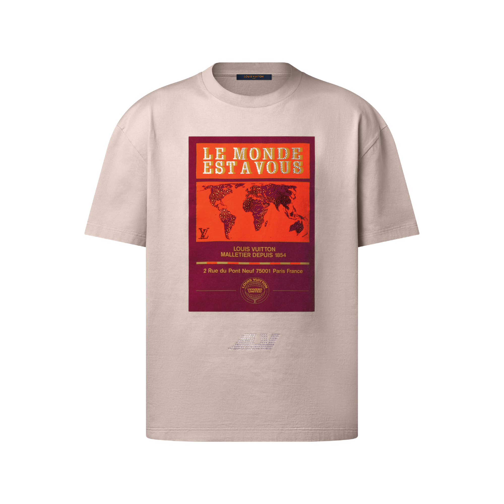 Embellished Graphic Cotton T-Shirt - Men - Ready-to-Wear | LOUIS